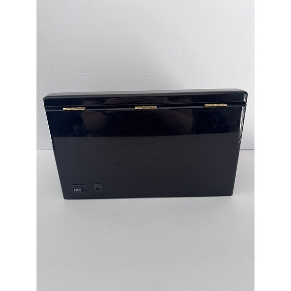 Double Automatic 2 Watch Winder Rotating Display Box Black Case & Cord WORKS - Picture 4 of 14